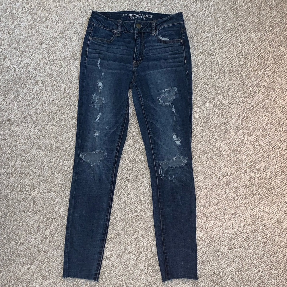 American Eagle high rise jeans